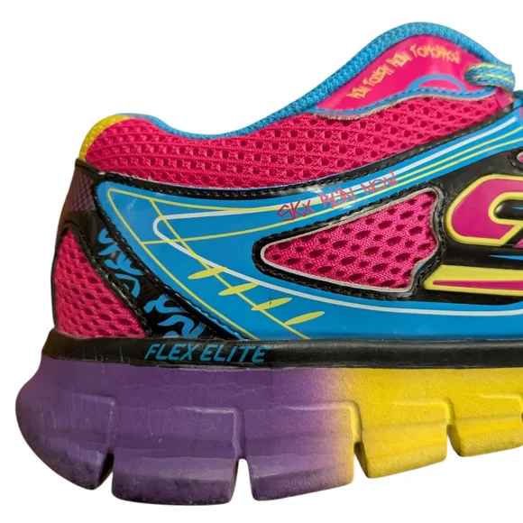 Skechers Flex Elite SKX Run Now Sneakers Size 8.5 - Picture 7 of 16